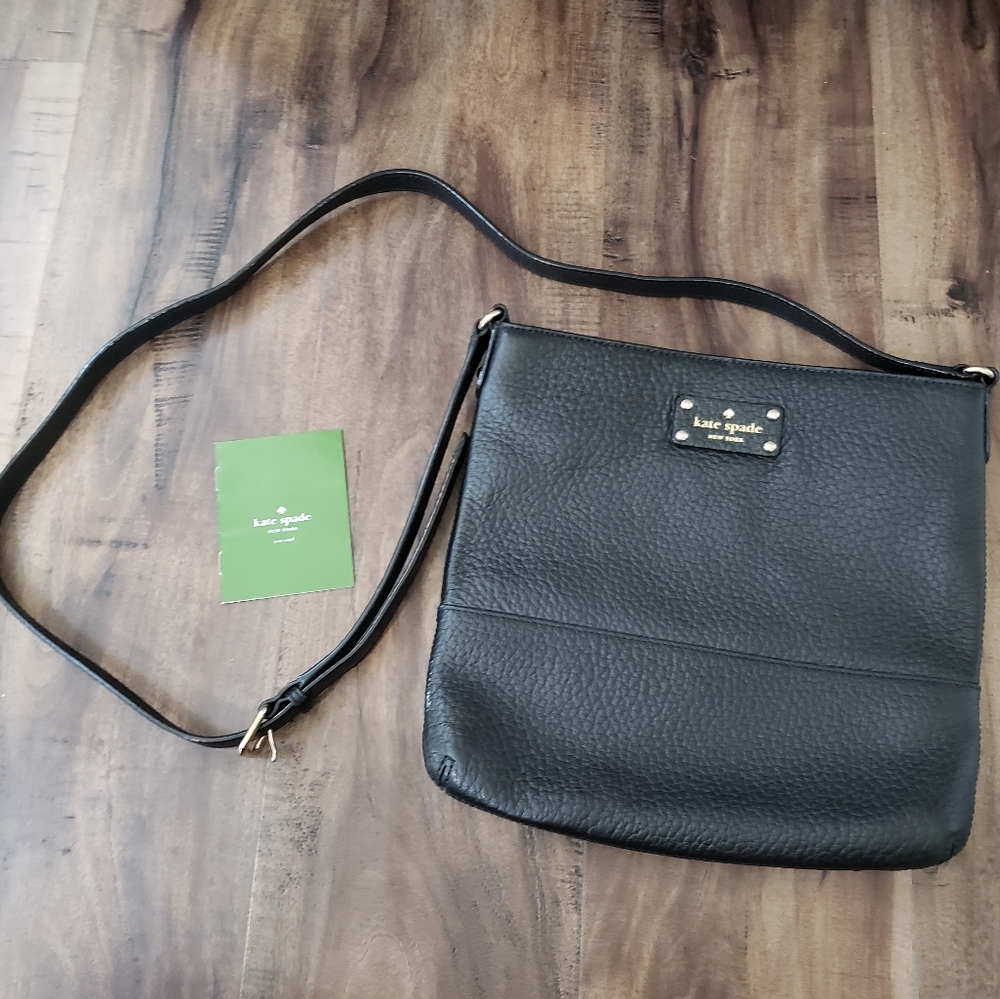 Kate Spade black crossbody purse NWOT